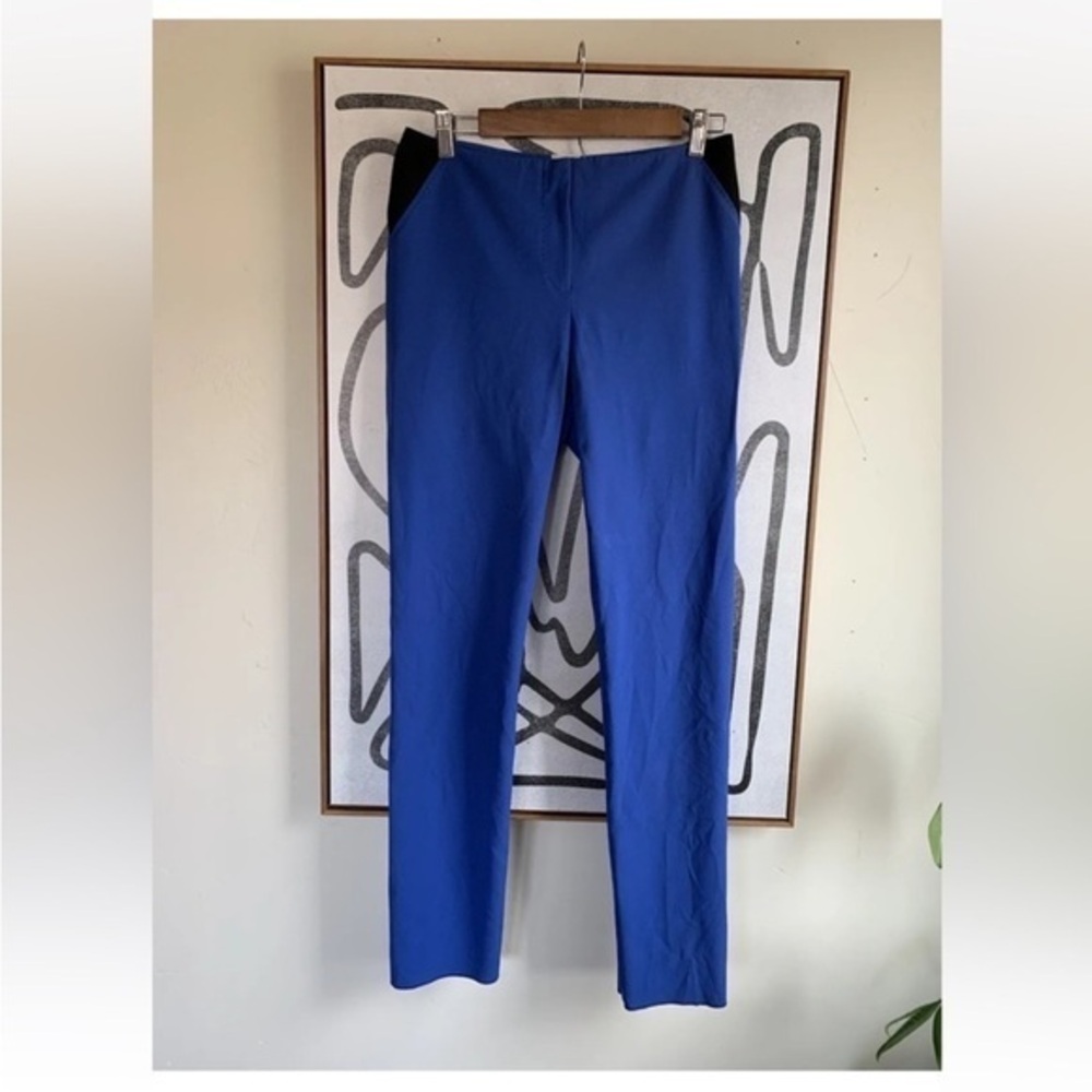 ARMANI COLLEZIONI Pants Women’s 10 Blue Stretch Ankle trousers